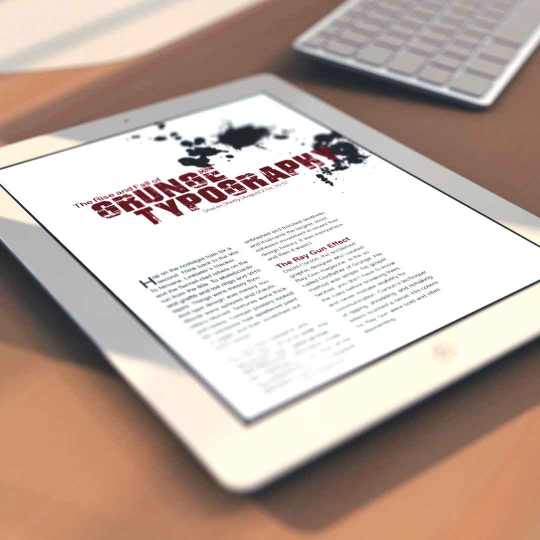 Grunge Print and Media Design